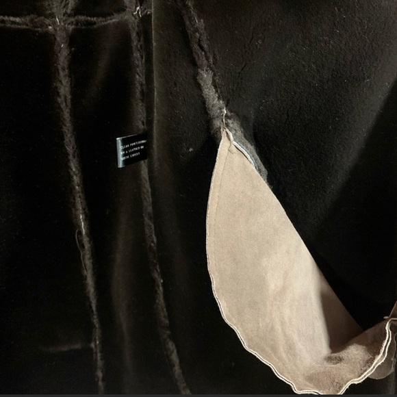 Marvin Richards brown suede and faux fur women’s coat - Picture 7 of 13